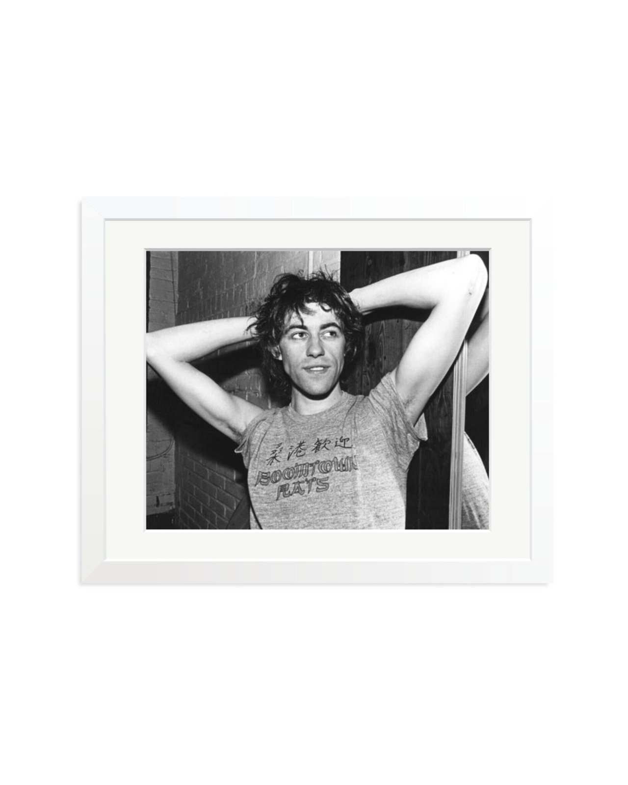 Bob Geldof Backstage 1979 White / Medium