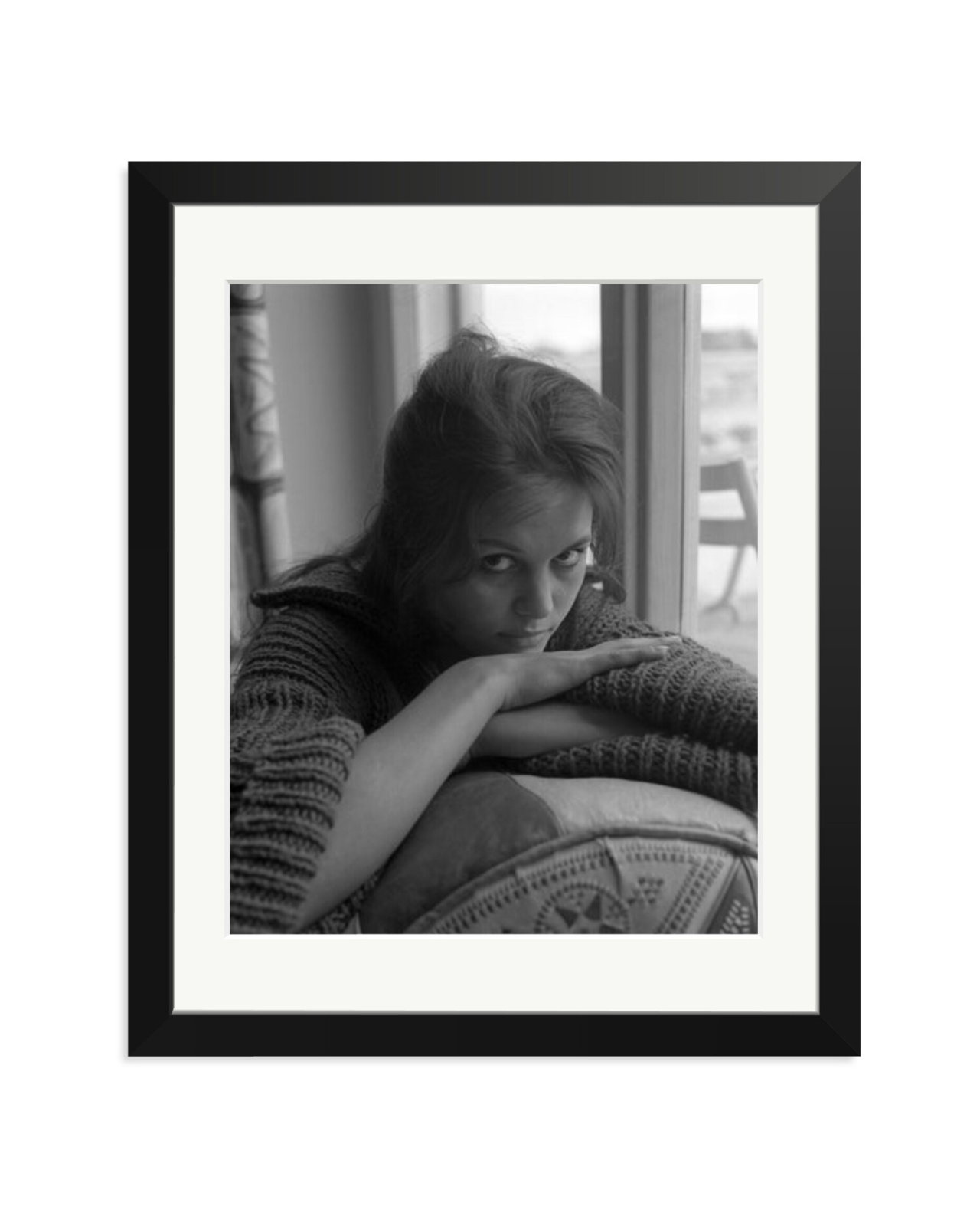 Claudia Cardinale Staring Black / Medium