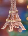 Eiffel Tower Ornament Gold