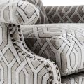 Lenestol Goldoni Trellis grey velvet
