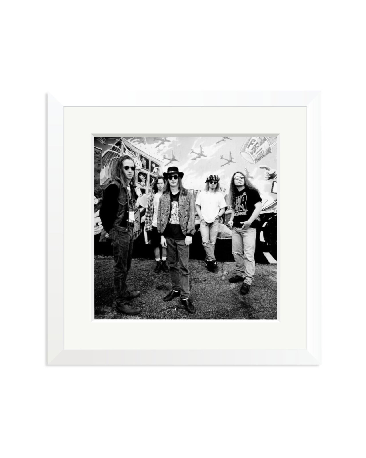 Pearl Jam, 1991 White / Medium