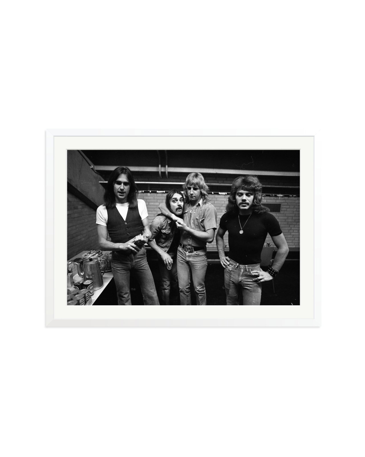 Status Quo Backstage in Amsterdam White / XXL