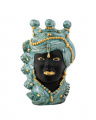 Testa Di Moro Donna Black/Turquoise