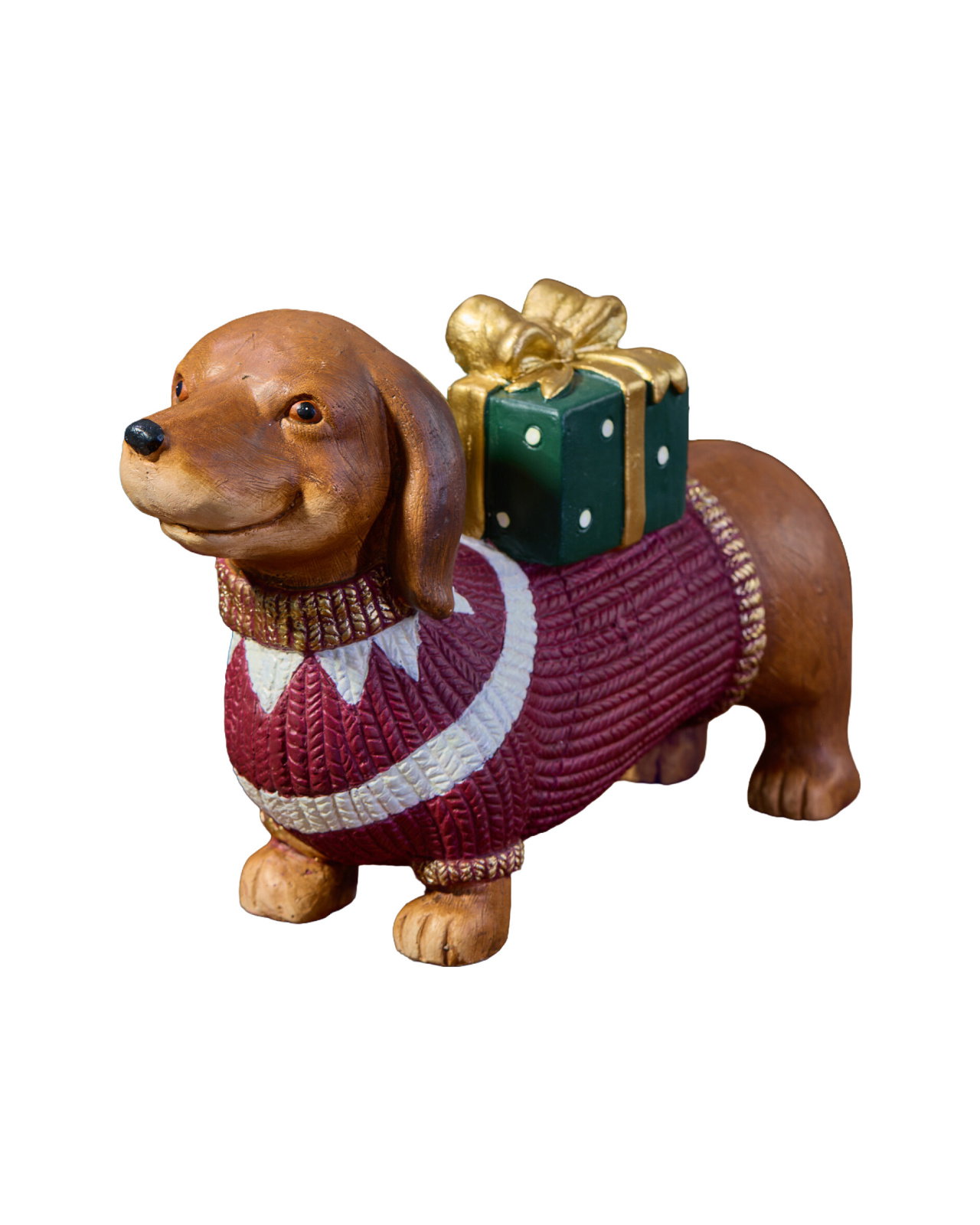 Chestnut Hund Weihnachtsdekoration