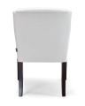 Newportin käsinojallinen Delano-tuoli off-white