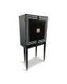 Art Deco Liqour Cabinet Black & White