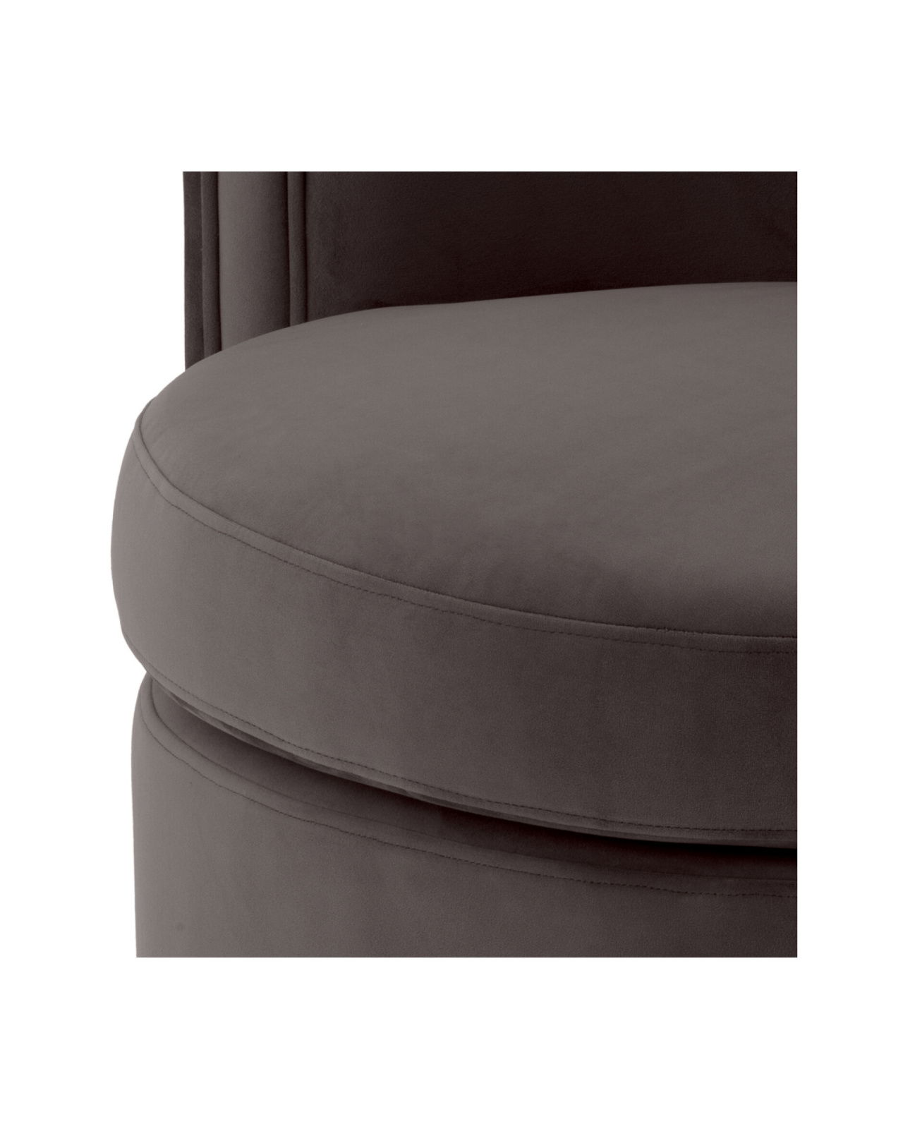 Amanda fåtölj savona grey velvet