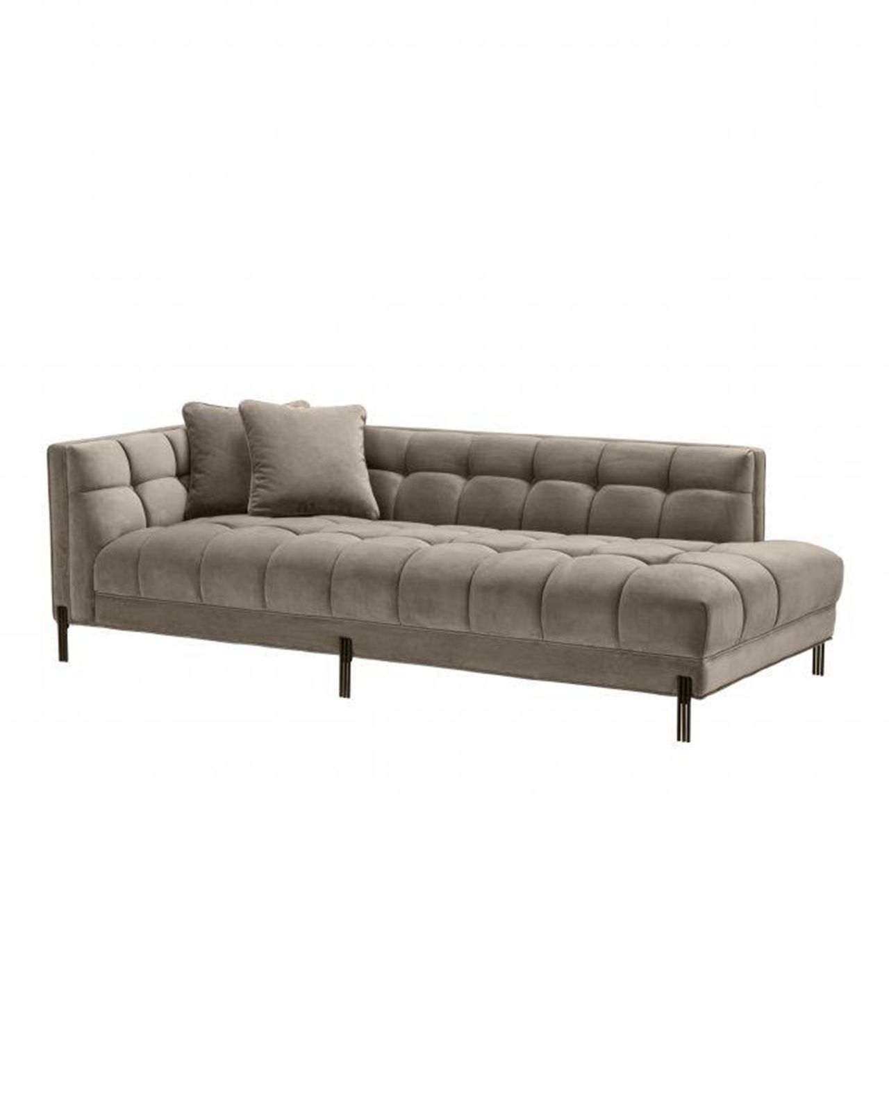 Sienna sofa savona greige left