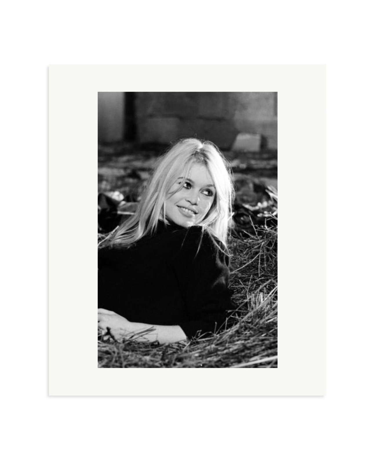 Brigitte on the set of 'A Coeur joie' Print Only / Large