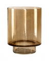 Reef Candle Holder Smoke Brown