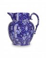 Blue Calico pitcher blue/white