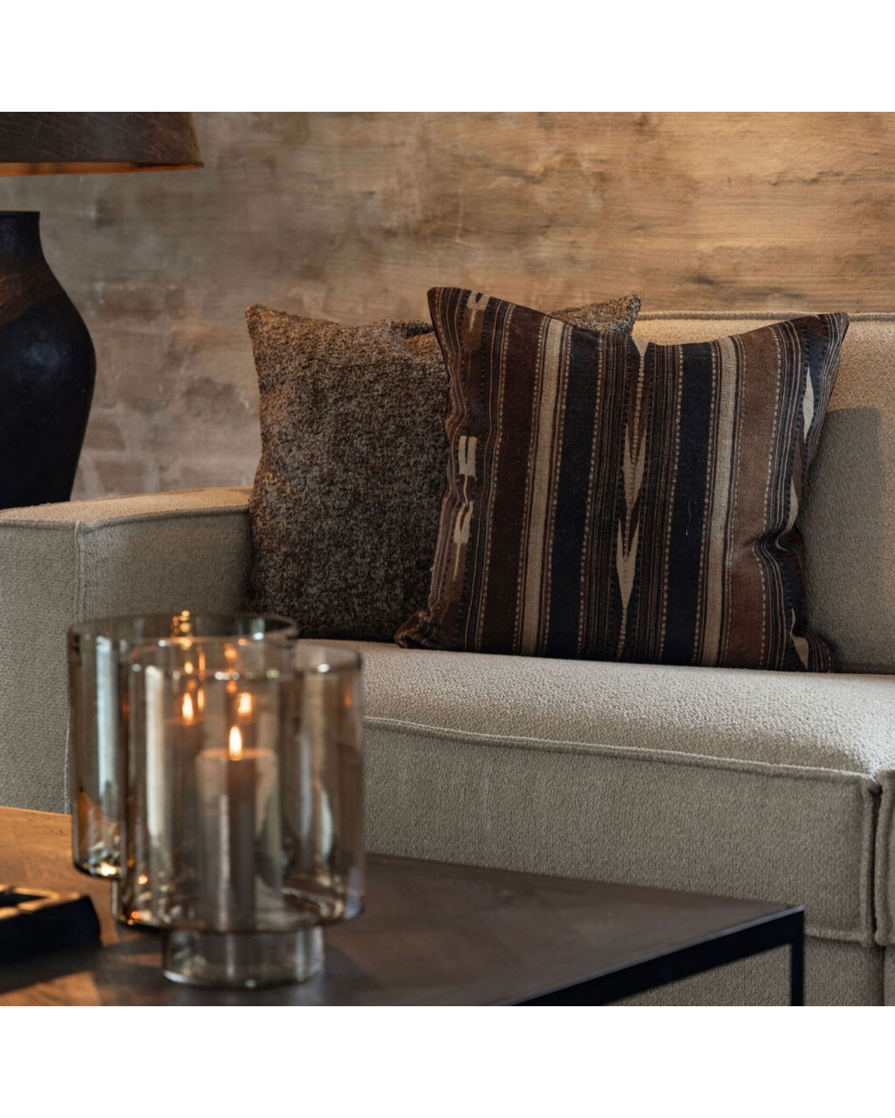 Cusco Cushion Cover Brown