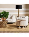 Puglia Side Table Beige set of 2