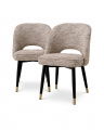 Cliff Dining Chair Mademoiselle beige Set of 2