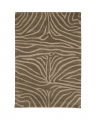 Zebra-Teppich Mocca