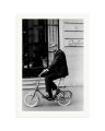 Michael Caine on His Bike Print Only / XXL