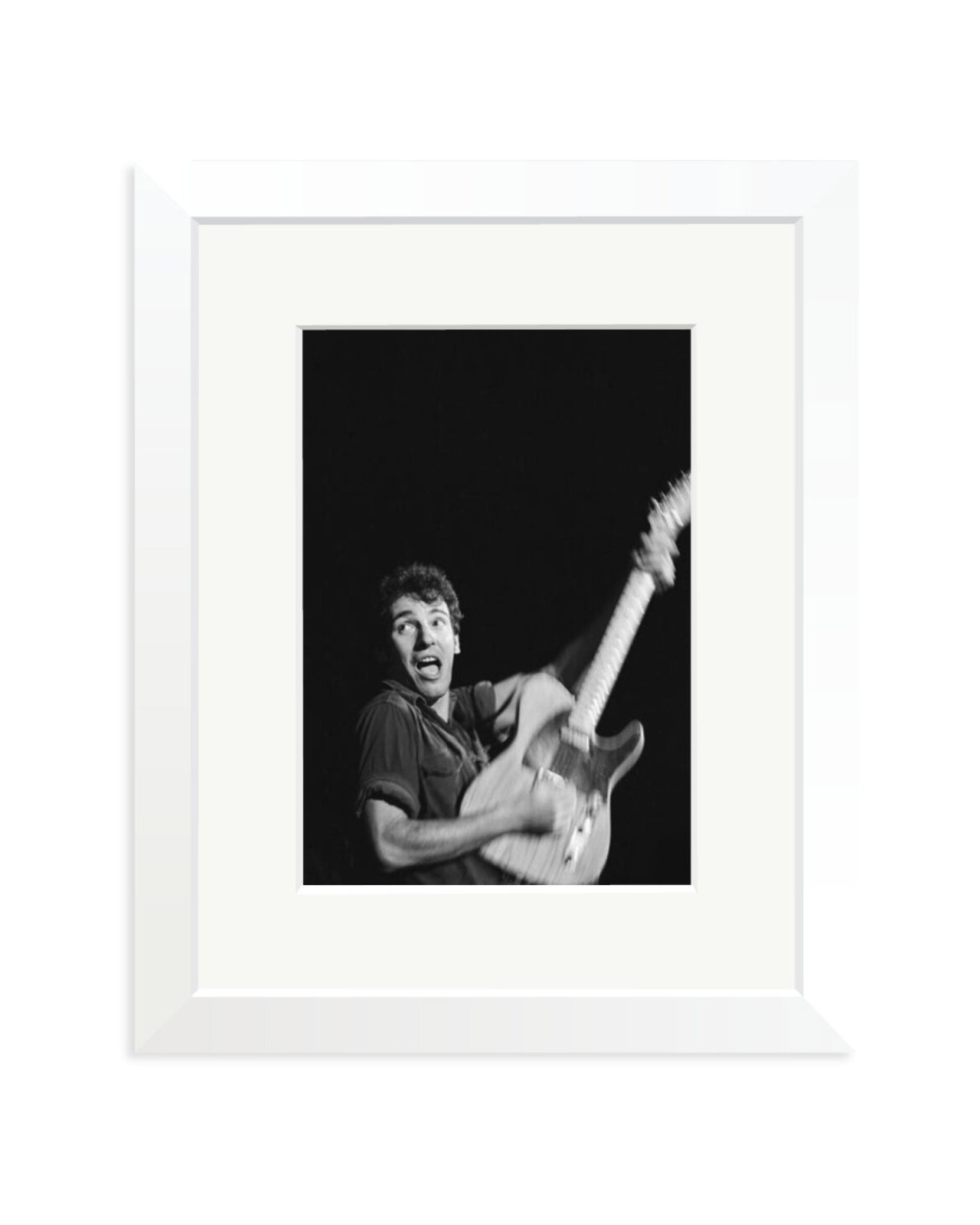 70s Bruce Springsteen White / Small