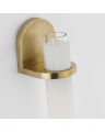 Arena 20" Sconce Antique Brass