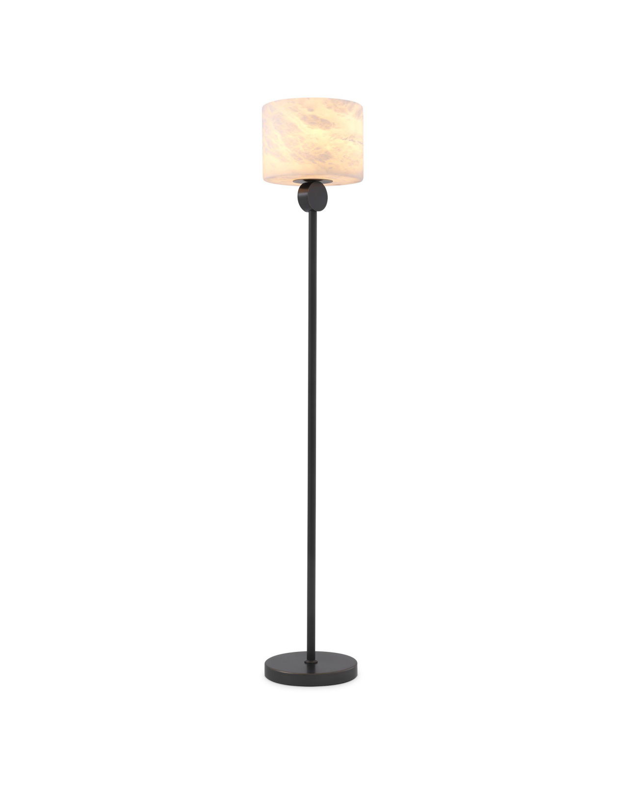 Etruscan floor lamp bronze