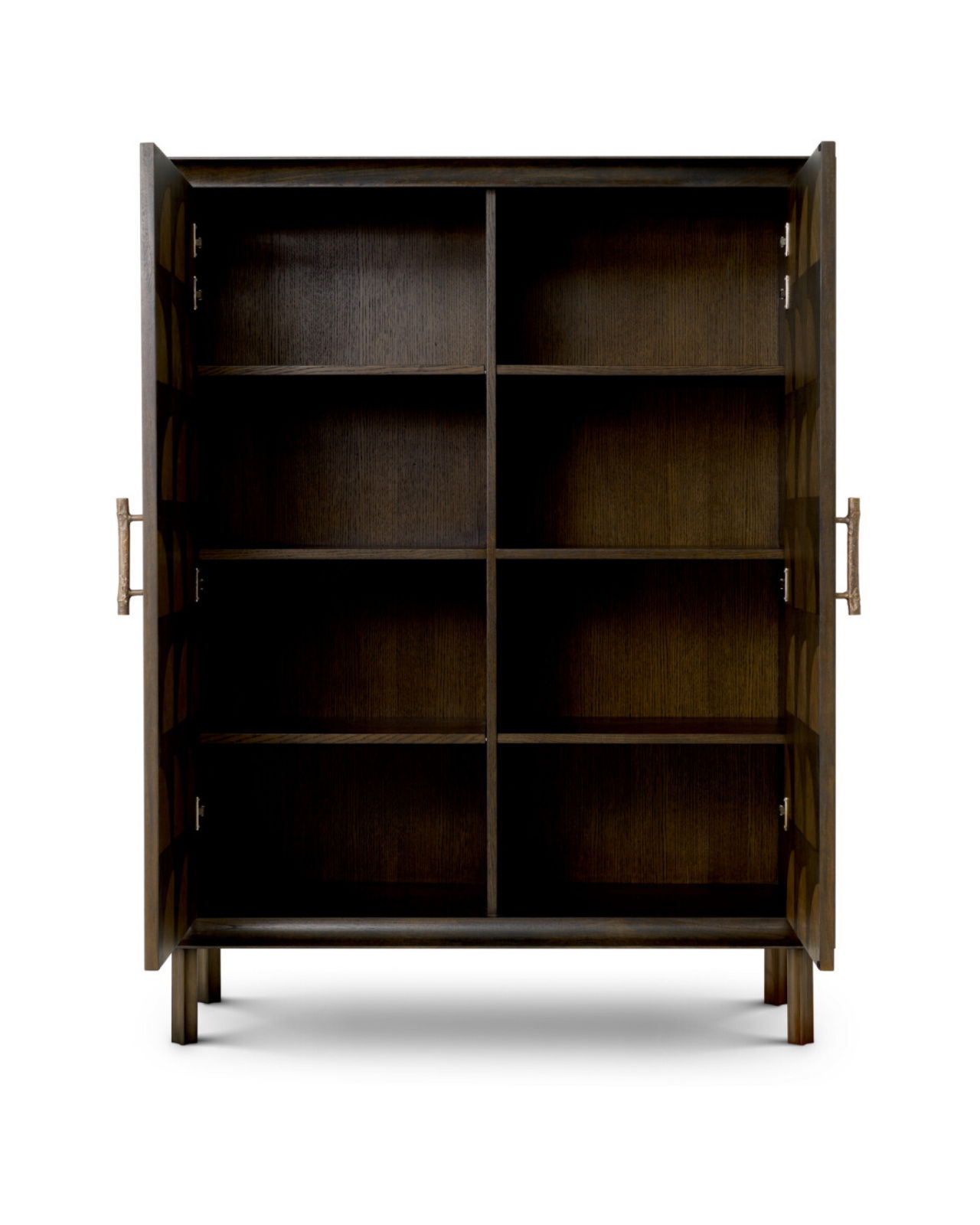 Kumo cabinet dark brown oak veneer