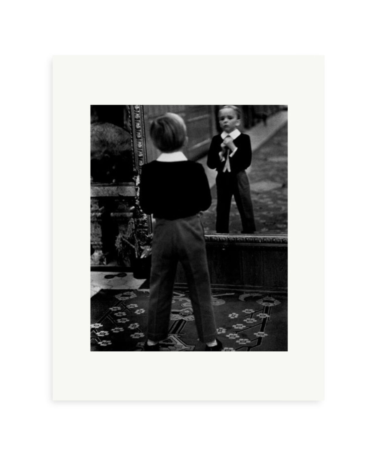 English Boy at Grand Hotel Print Only / Small