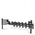 Artesia Andiron Vintage Brass