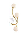 Signature vegglampe gull