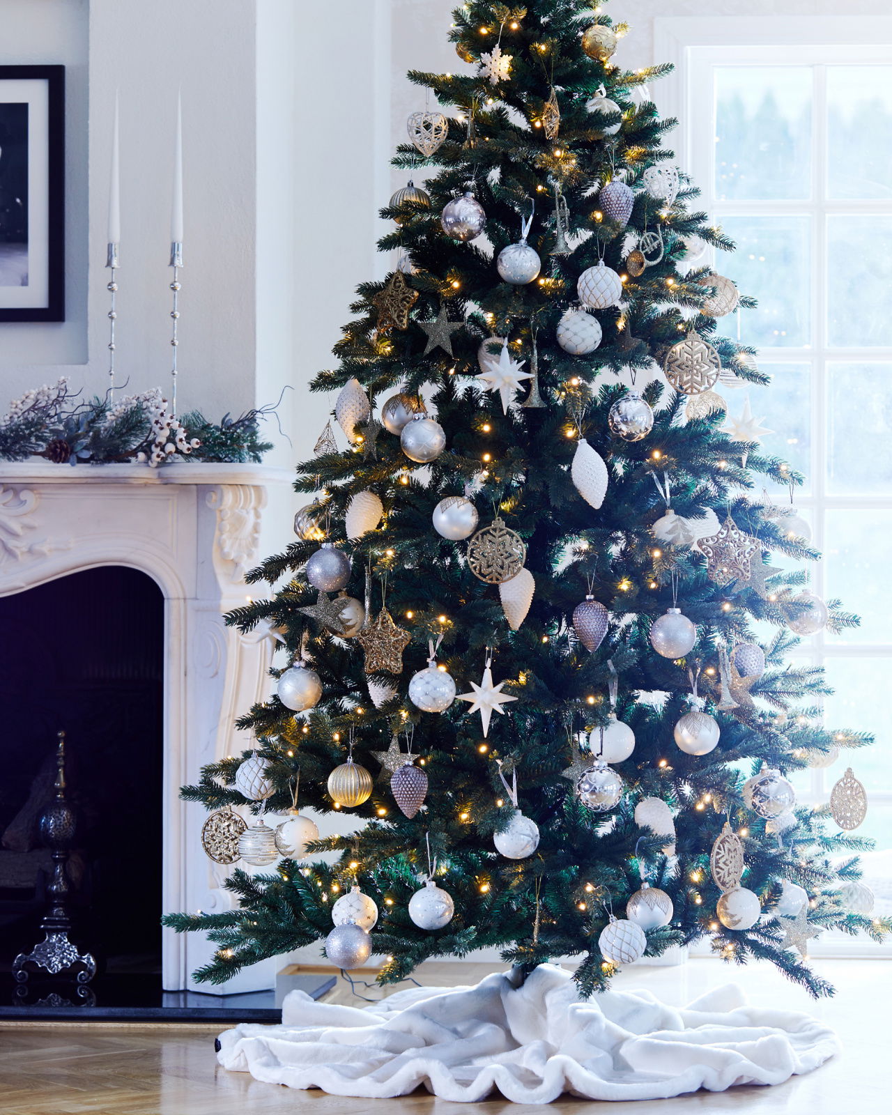 Aspen julgransmatta polar bear