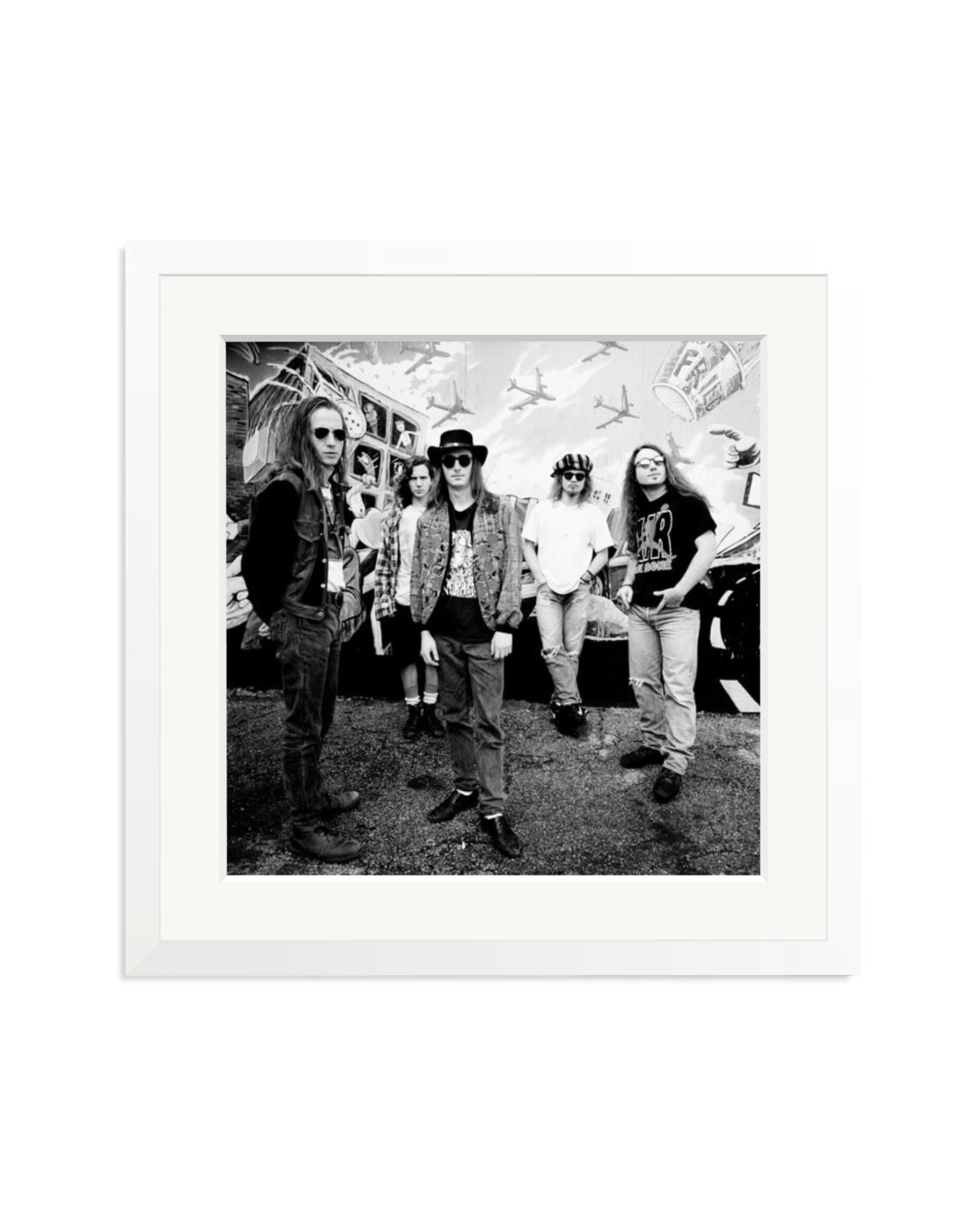 Pearl Jam, 1991 White / Large