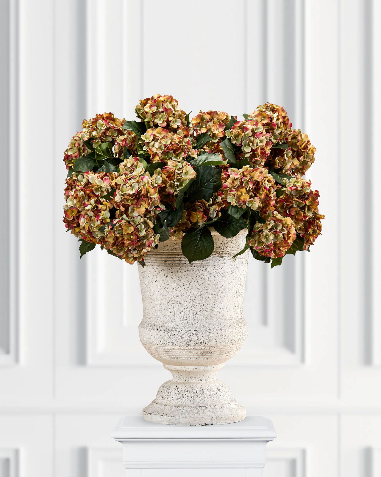 Hortensia kunstig plante grønn