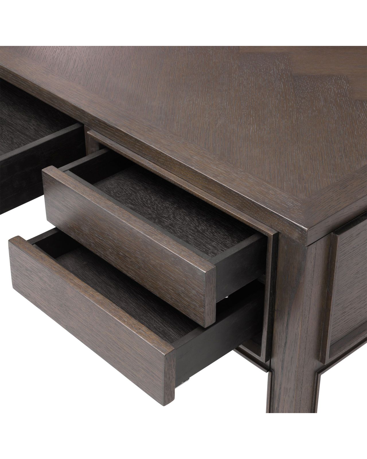 Melchior skrivbord brun OUTLET