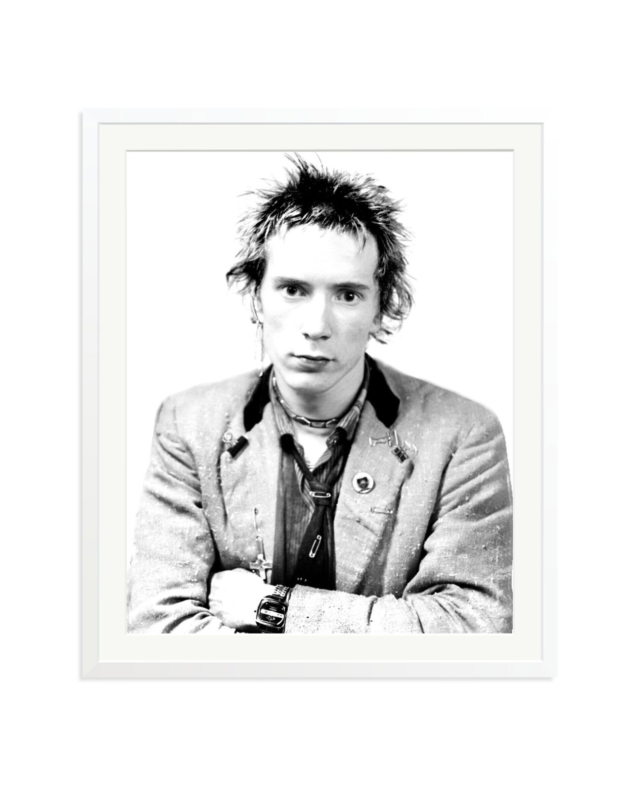 Johnny Rotten in Holland White / XXL