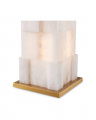 Fabiano bordslampa alabaster