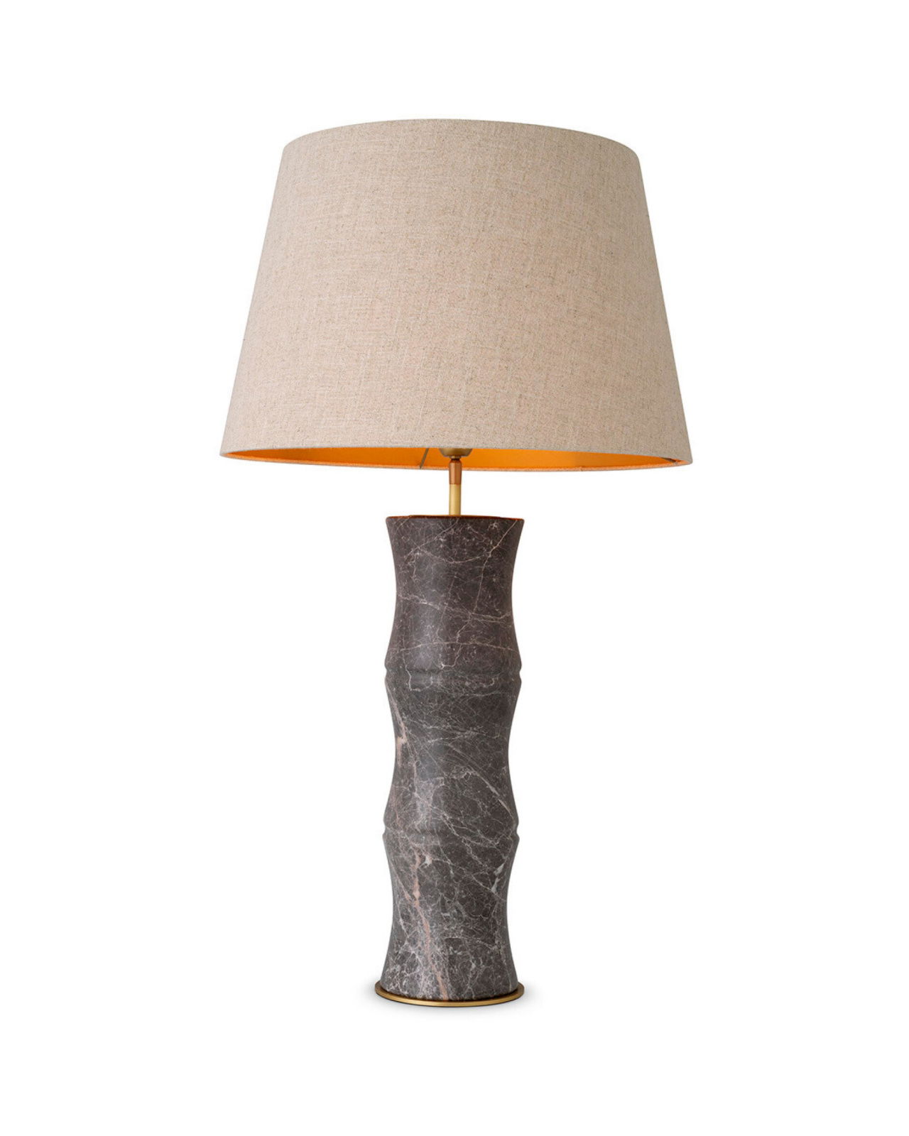 Bonny tafellamp grijs marmer