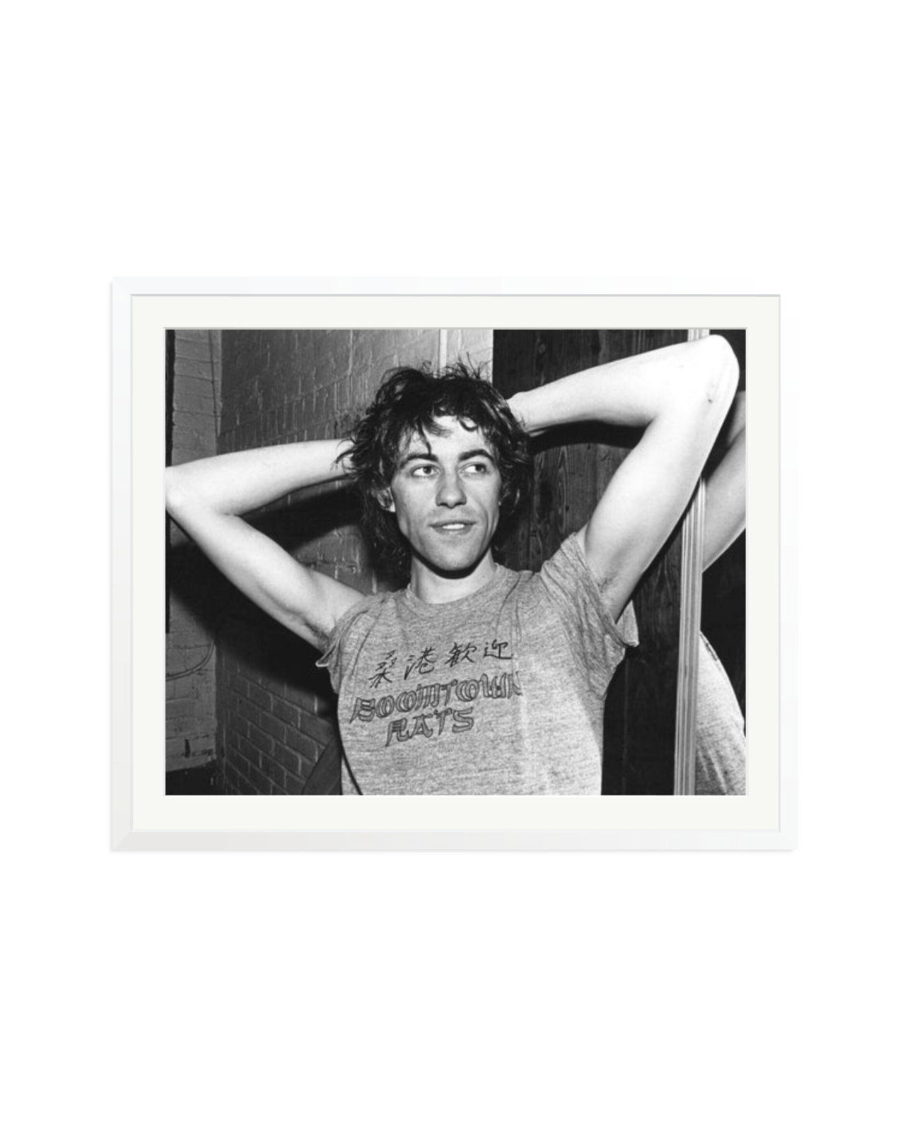 Bob Geldof Backstage 1979 White / XXL