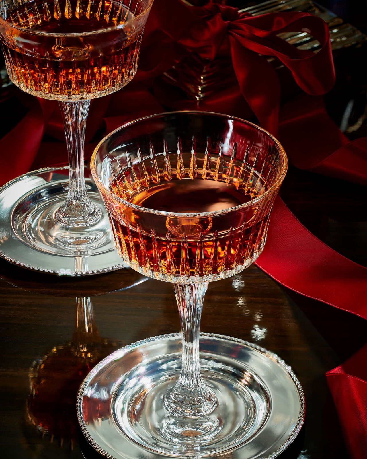 Manhattan Cocktail Glass Crystal Single