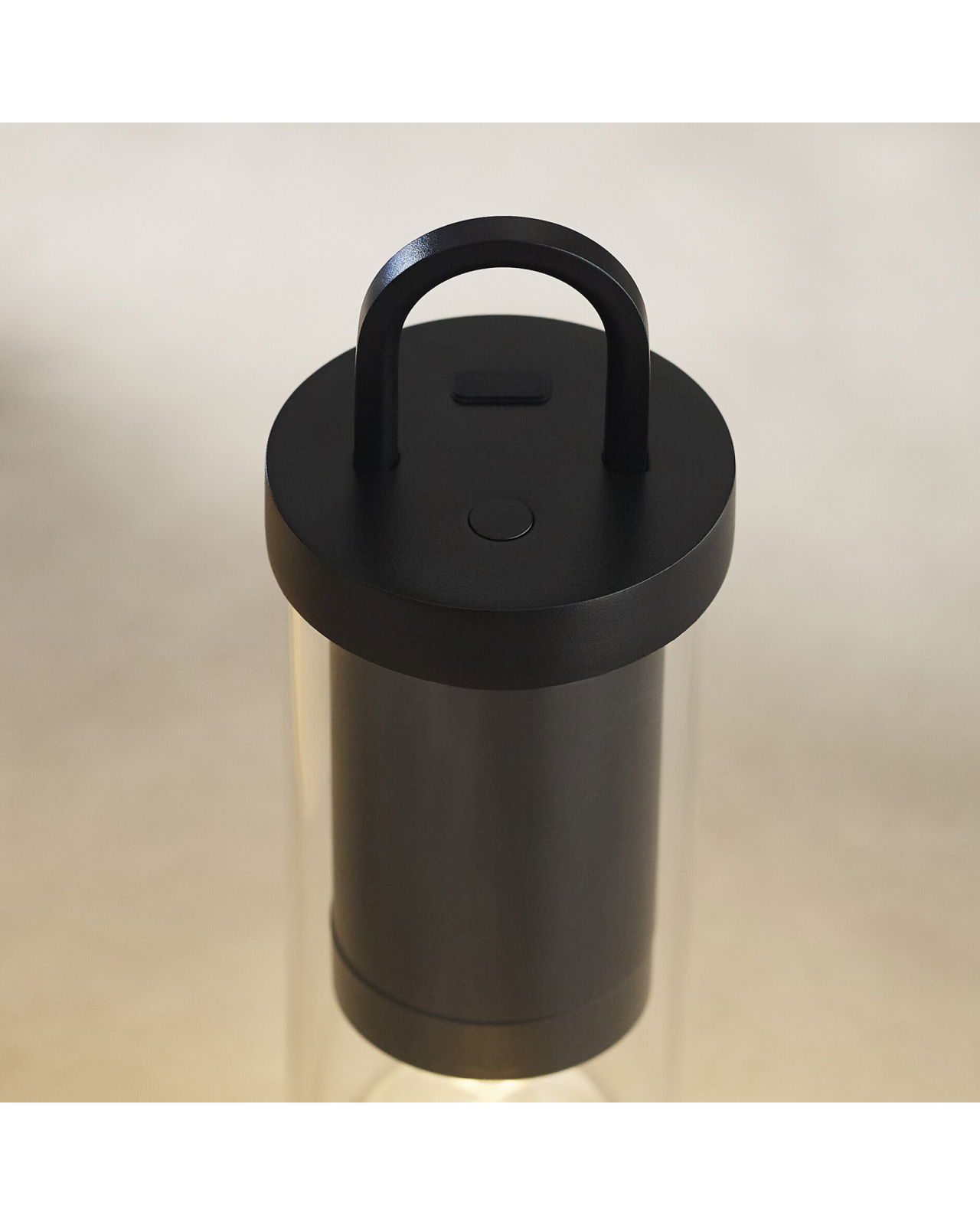 Kandella bordslampa uppladdningsbar svart