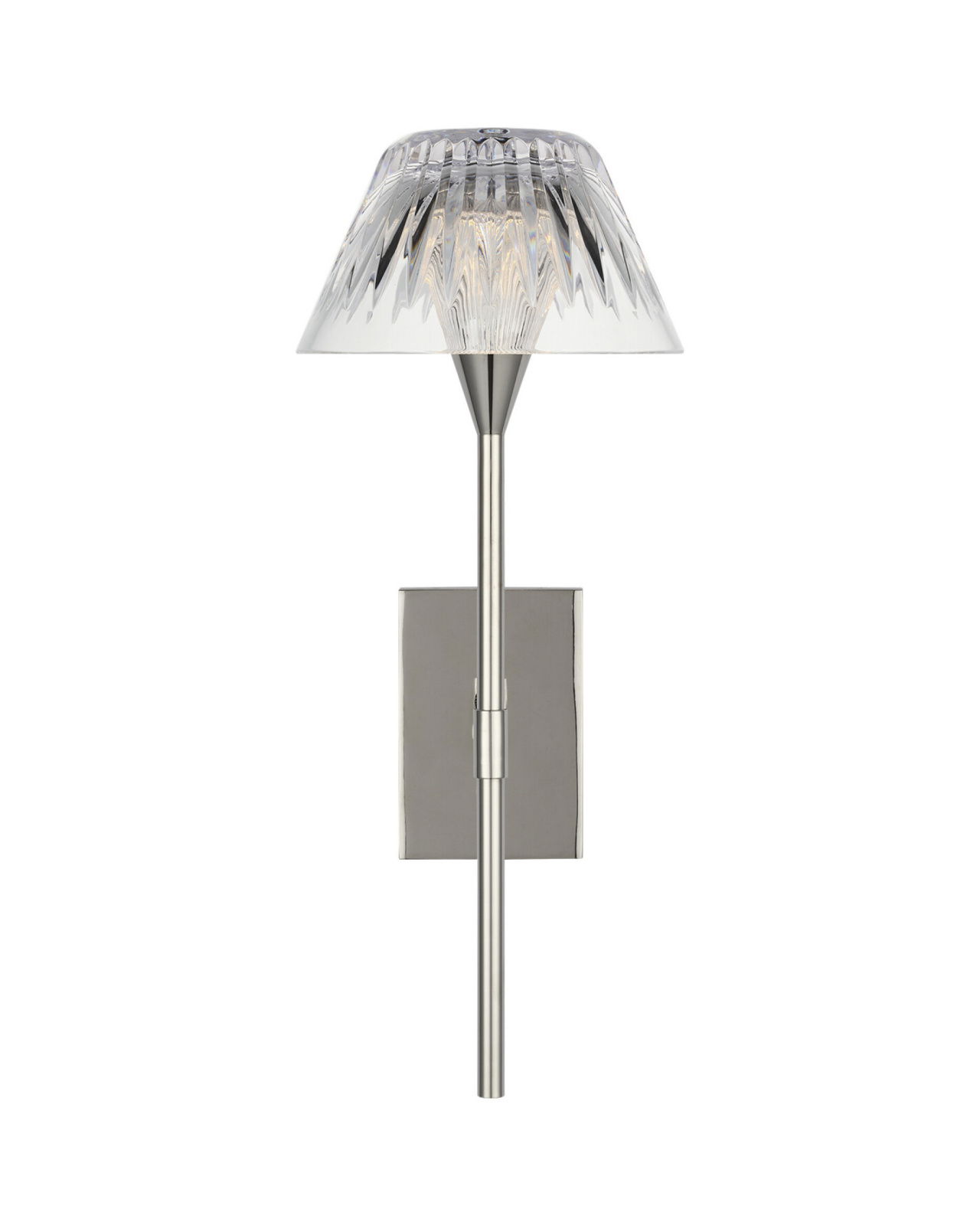 Blaze 14" Sconce Polished Nickel