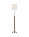 Bryant Wrapped Floor Lamp nickel