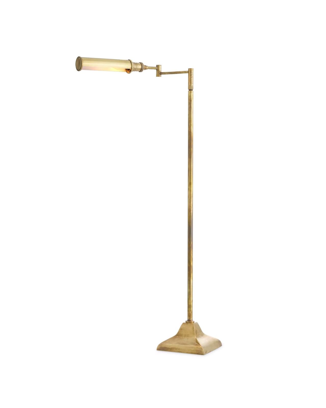 Kingston floor lamp vintage brass
