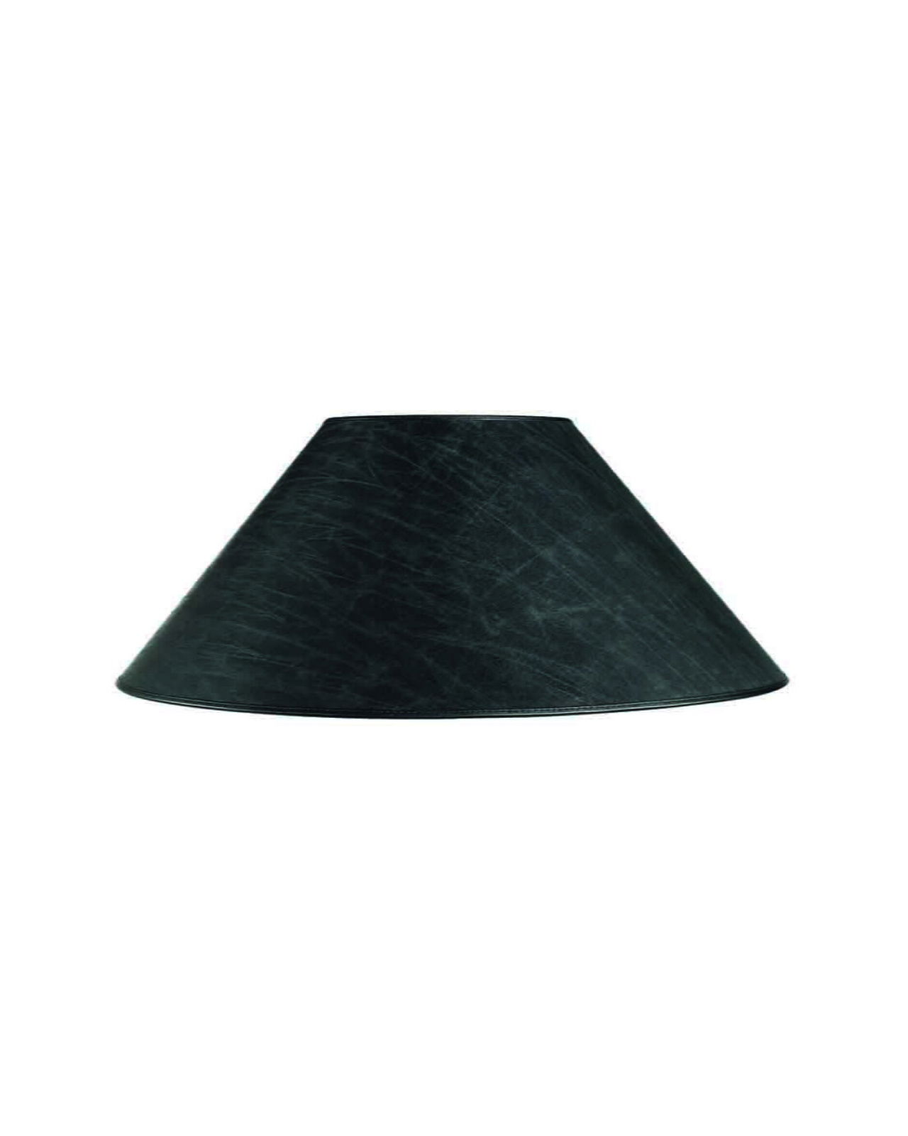 Non La lampenkap leather black