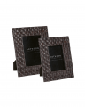 Fuego dark brown photo frames