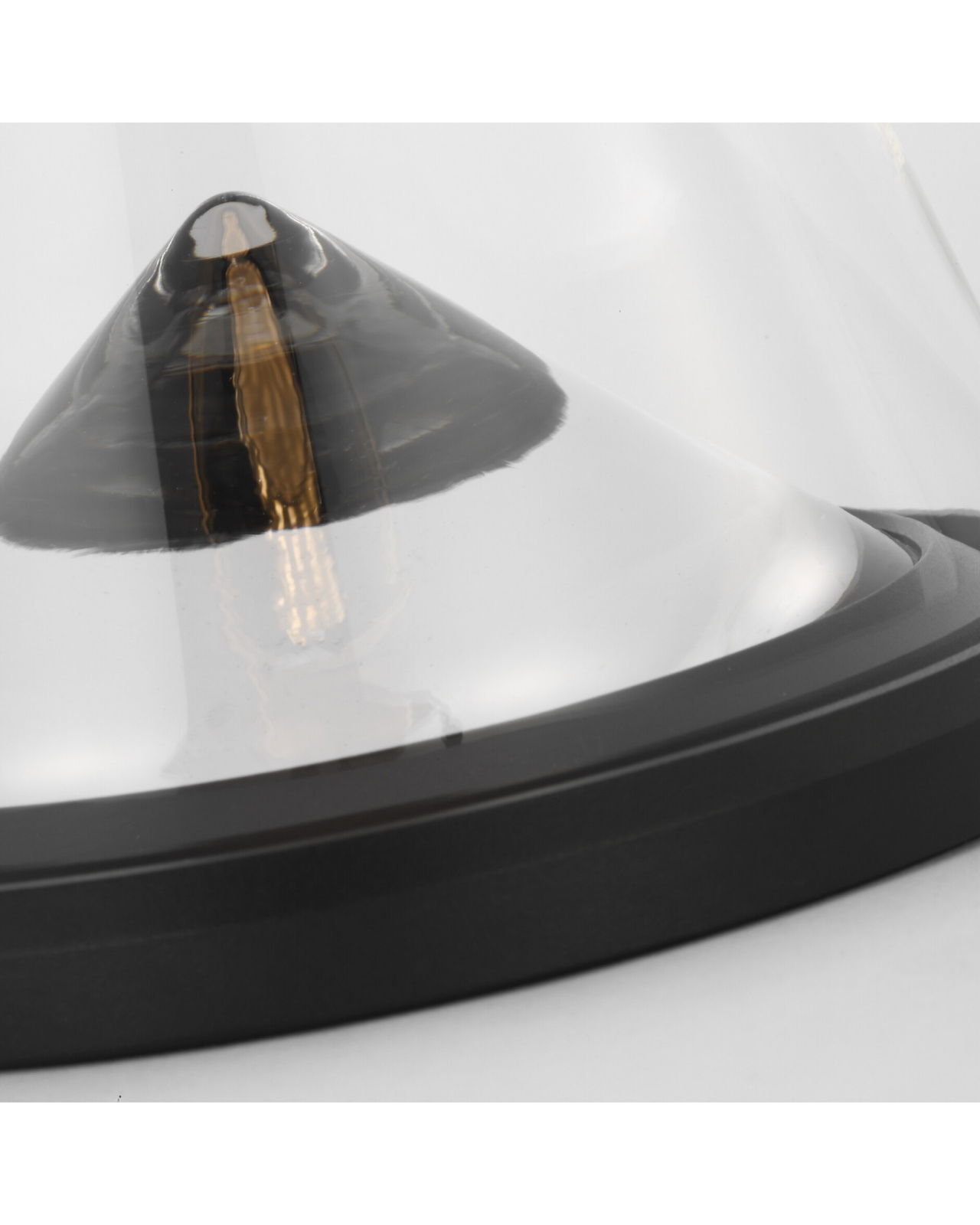 Kandella bordslampa uppladdningsbar svart