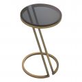 Falcone side table vintage brass