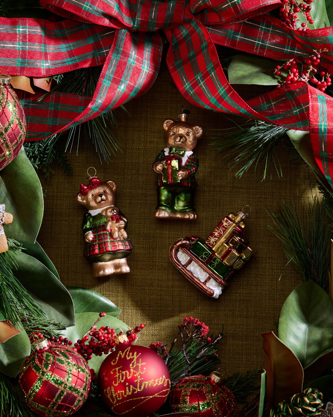 Julius Sleigh Ornament