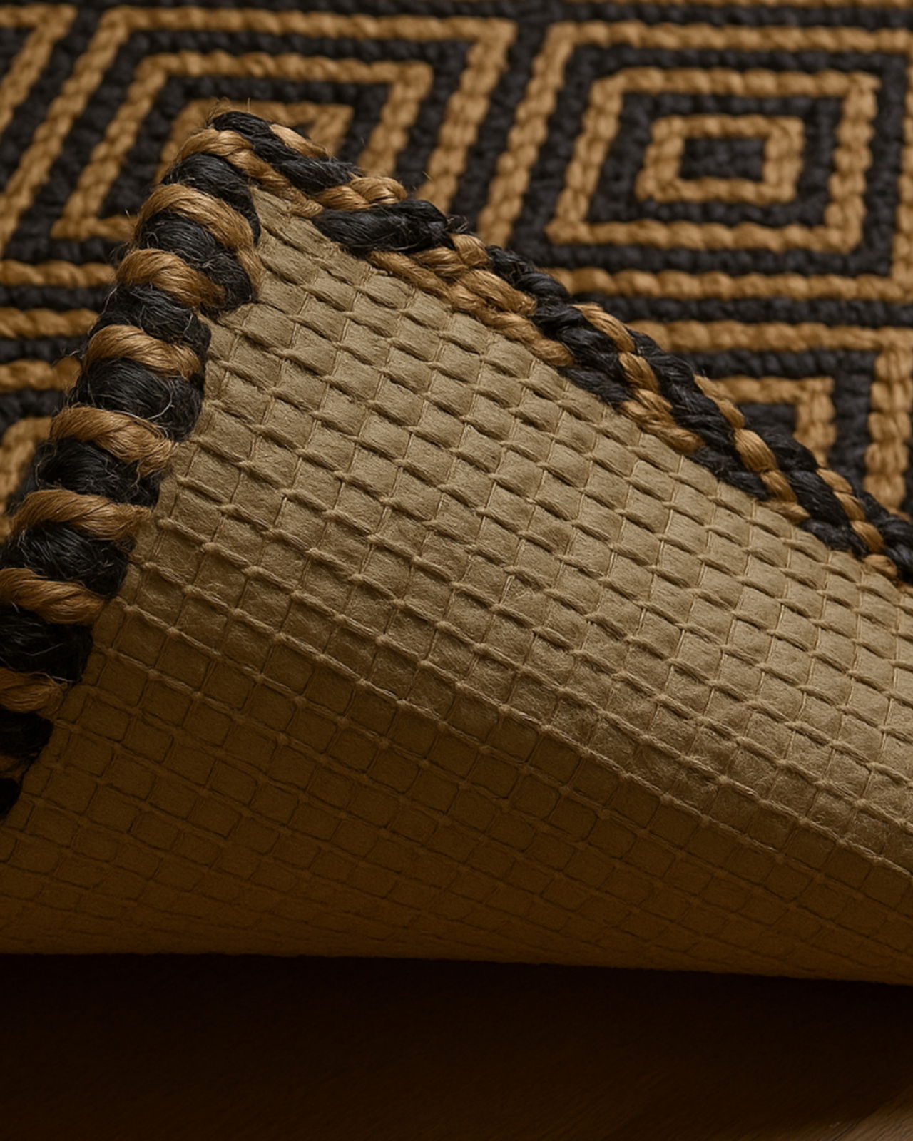 Gåsöga dörrmatta black beauty