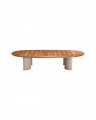Free Form Coffee Table Natural Teak