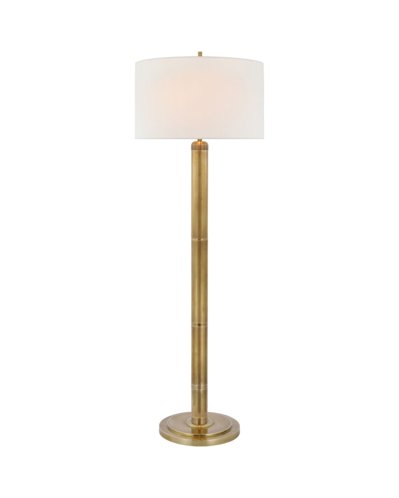 Longacre Floor Lamp Antique Brass