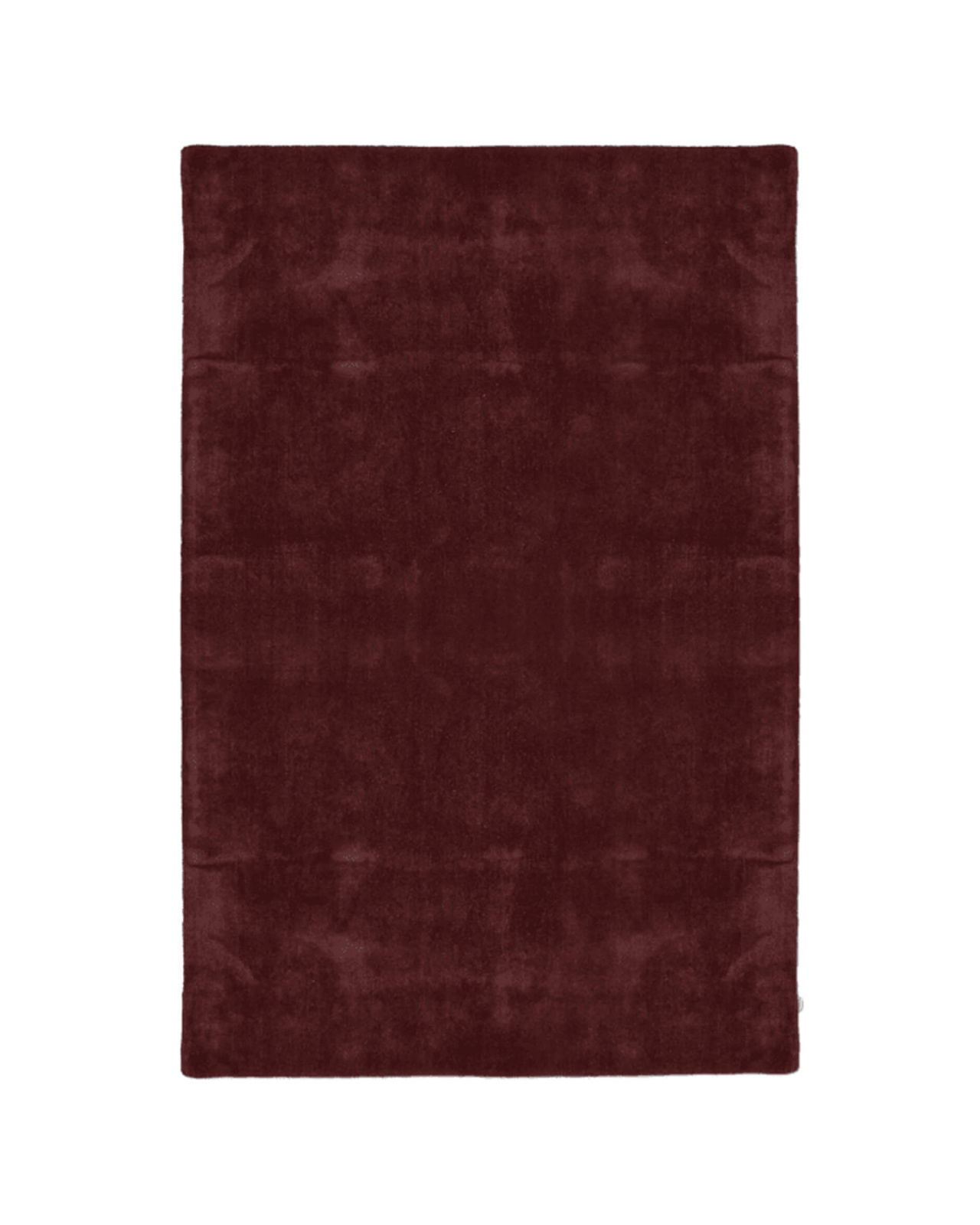 Solid Rug Burgundy