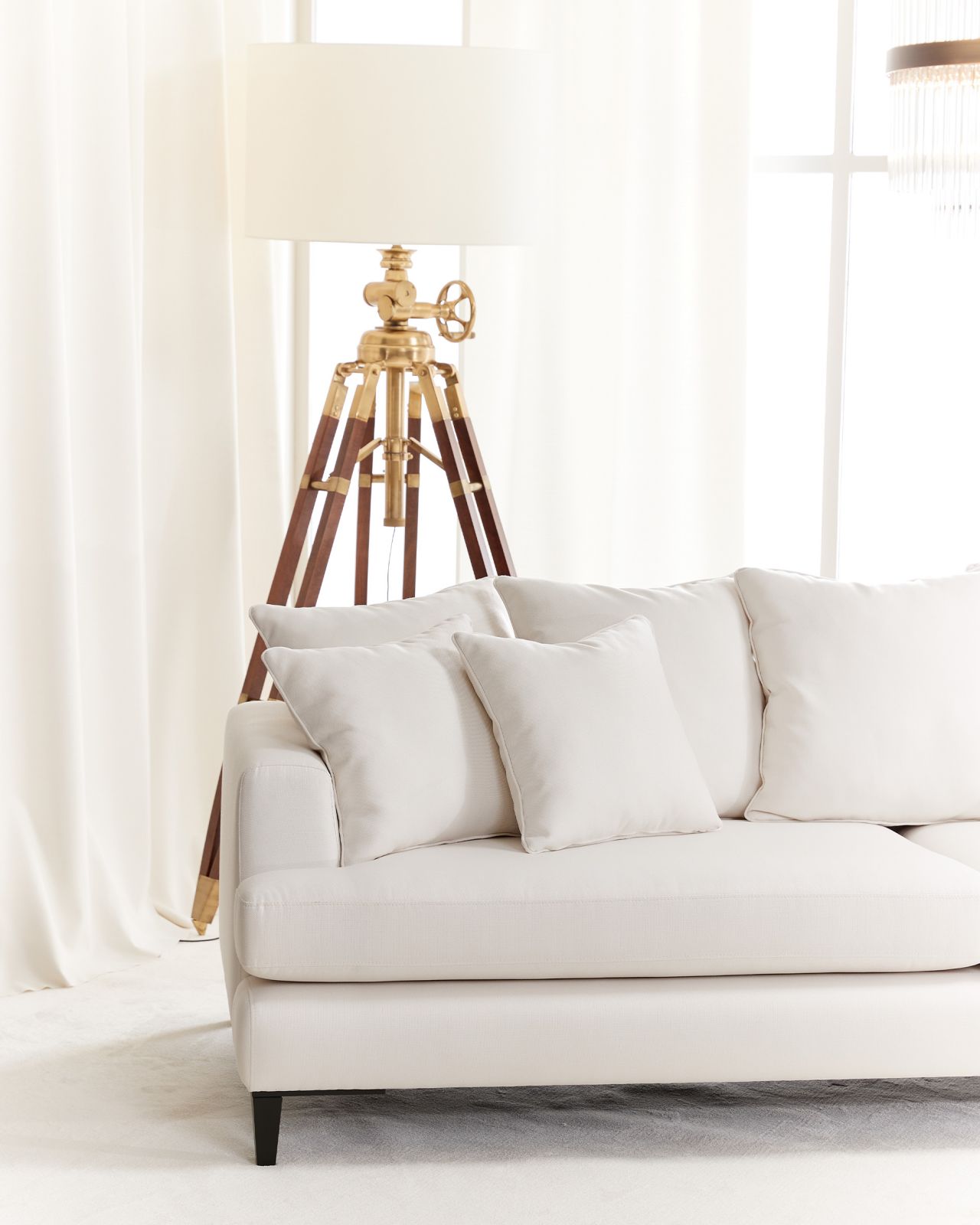 Los Angeles sofa offwhite, 3-seter